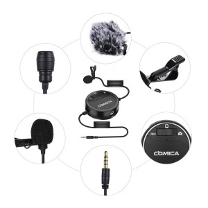 میکروفون یقه ای با سیم کامیکا مدل SIG.LAV V03
